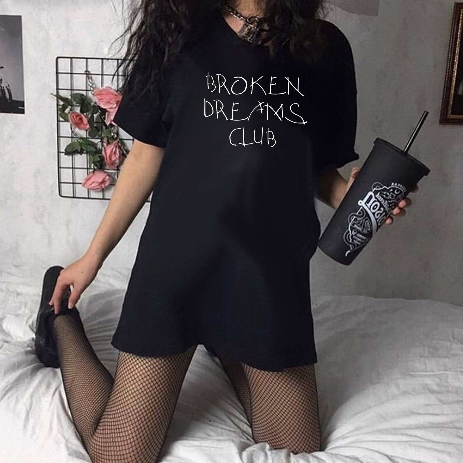 Broken dreams club shirt E Girl Clothing Vsco Girl Shirt E | Etsy
