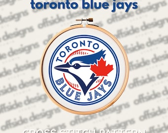 Toronto Blue Jays Cross Stitch Pattern