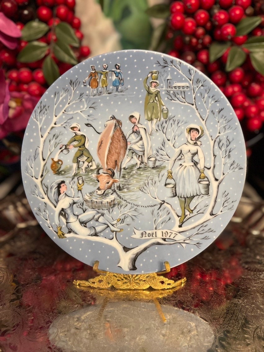 Haviland 12 days of christmas plates deals