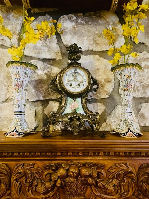 豪華な装飾時計 USAアンソニア製 Yahoo!オークション -「アンソニア