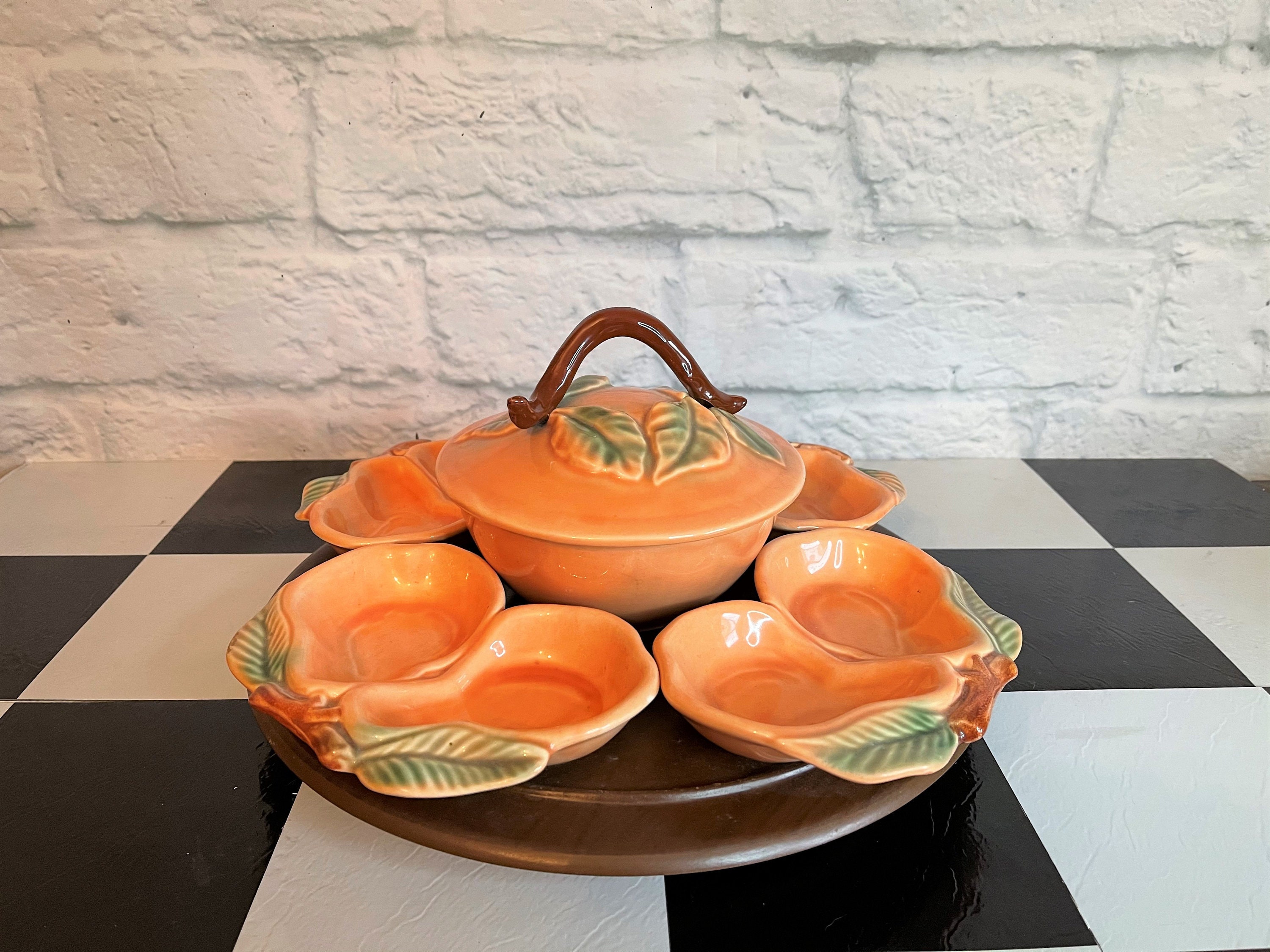 Faule Susan mit Belmar California Keramik servieren Gerichte | Etsy