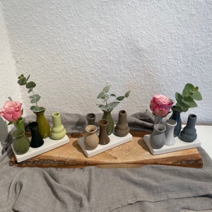 Tischdekoration / Vasen / Blumenvasen / Minivase, Trockenblumen / Frühling / Blumen / Dekoration / Bild 10
