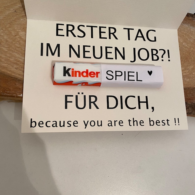 Neuer Job / Klappkarte / Geschenk / Karte Geburtstag / Etsy.de