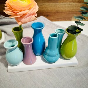 Tischdekoration / Vasen / Blumenvasen / Minivase, Trockenblumen / Frühling / Blumen / Dekoration / Bild 4