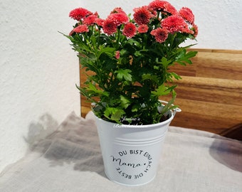 Muttertag / Beste Mama / Blumen / Blumentopf / Geschenk Muttertag / Blumenstrauß /