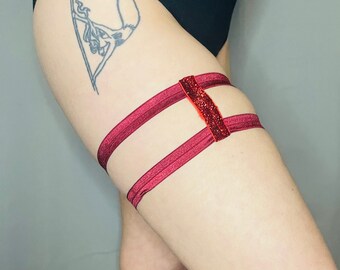 elastic garter belt