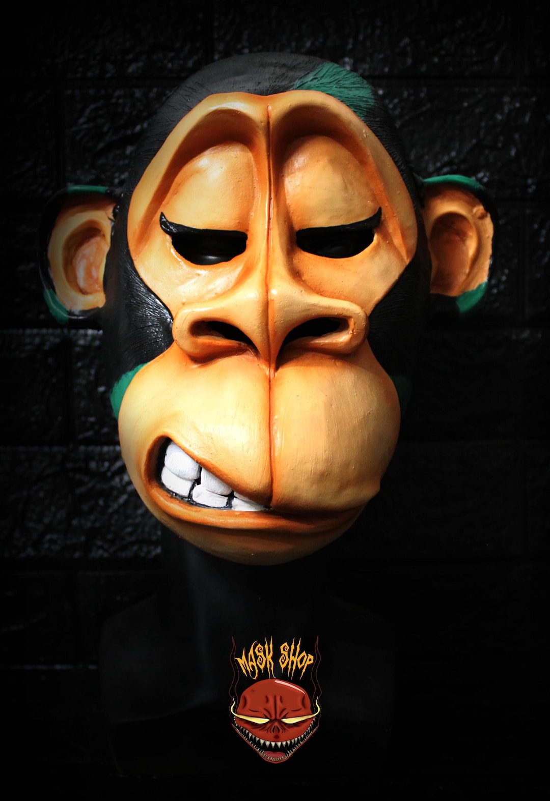 Monke Ripped Mask MONKEY MASK - Etsy