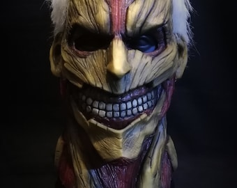 ARMORED TITAN latex mask