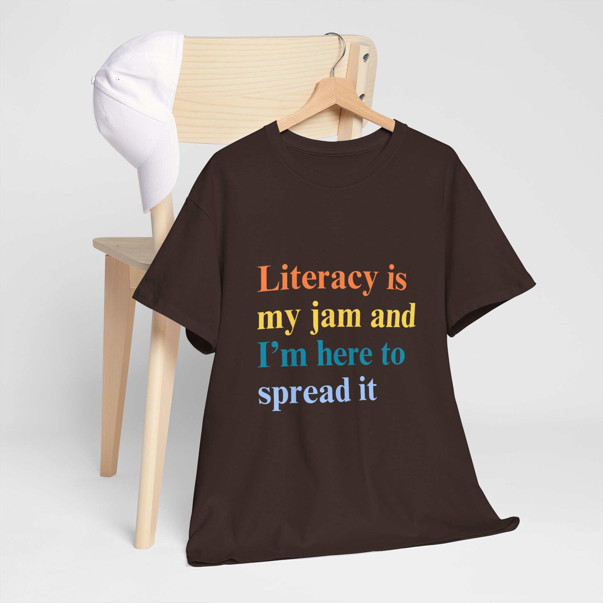 Reading is My Jam and I'm Here to Spread It T Shirt, Literacy