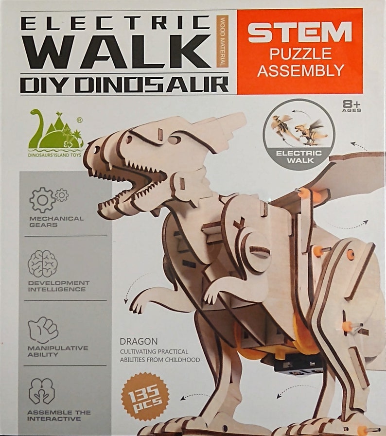 DIY Walking Robotic Dragon with Flapping Wings image 1
