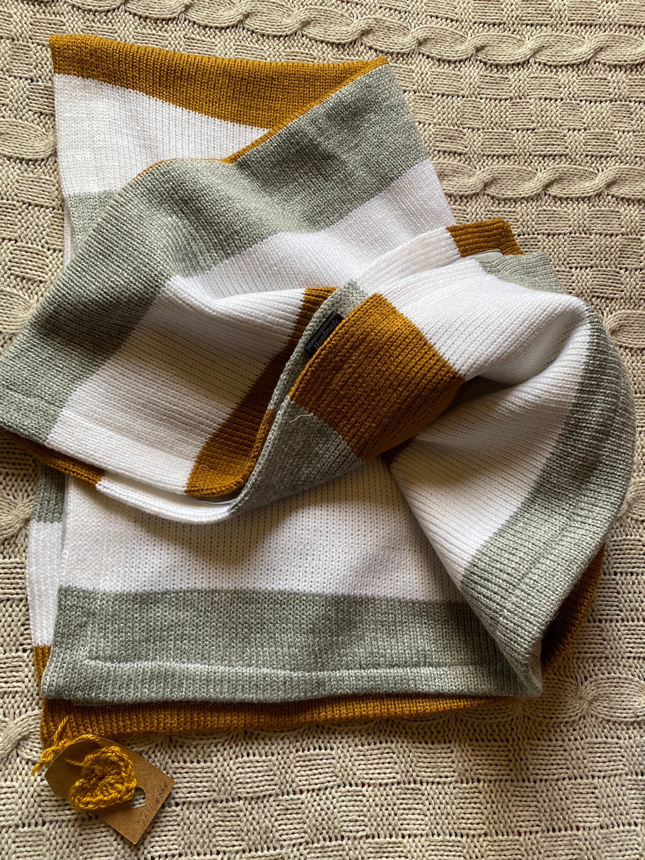 New Born Blanket Gender Neutral Baby Blanket Knitted Nursery Etsy UK