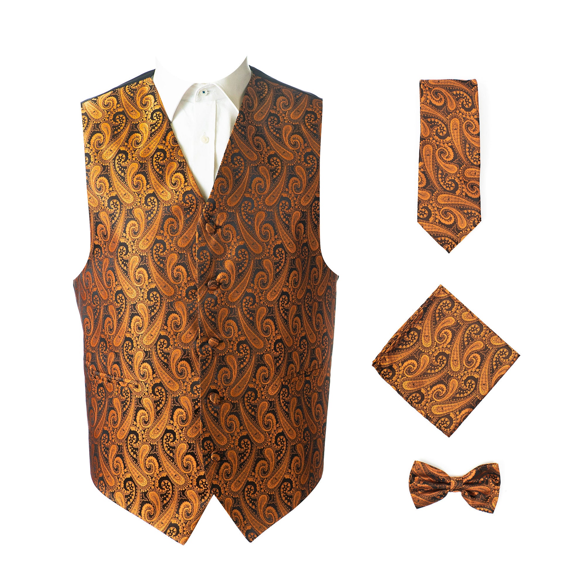 Mens Suit Vests in Mens Suits  Gold  Walmartcom