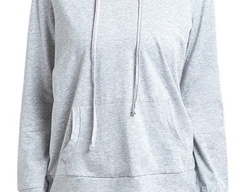 Battleraddle FedUp Orange Sleeve Print Womens Thin Cotton Lightweight Hoodie Battleraddle FedUp Orange Sleeve Print Womens Thin Cotton Lightweight Hoodie
