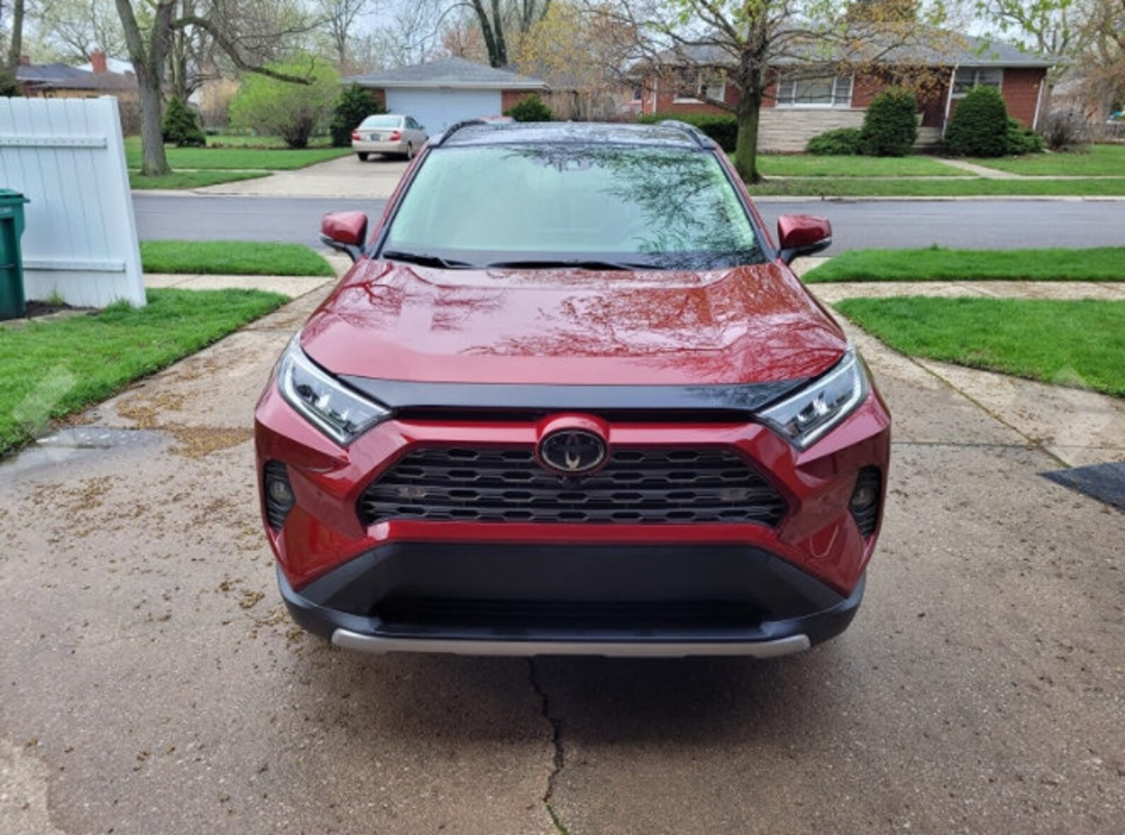 20182021 Toyota Rav4 Front Bug Shield Hood Deflector Bug Etsy