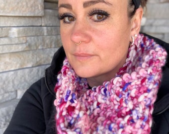 Pinks and Purples Oden Cowl