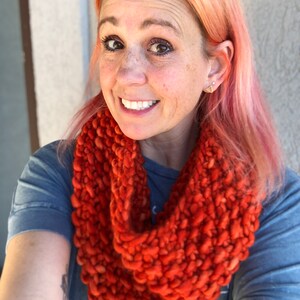 Blood Orange Oden cowl