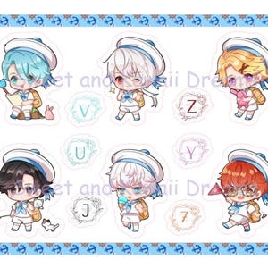 Otome Game Anime Mystic Messenger Stickers