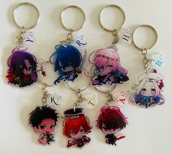 Chibi Keychains Olympia Soirée Manga Otome Game Yosuga Rikuu | Etsy