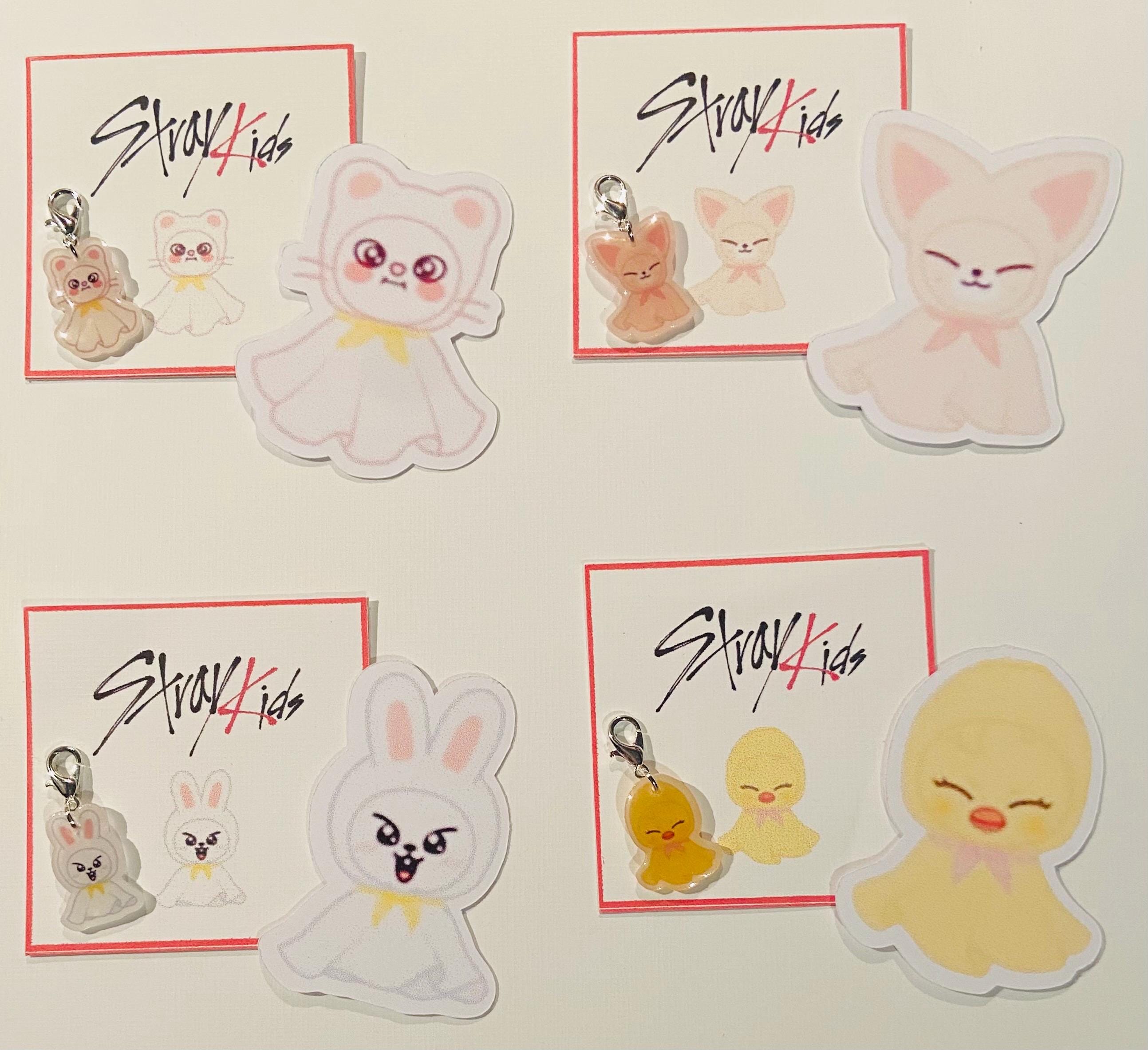 Pendants Stray Skz Skzoo Jiniret Foxi N.y Leebit Bbokari Wolf Chan