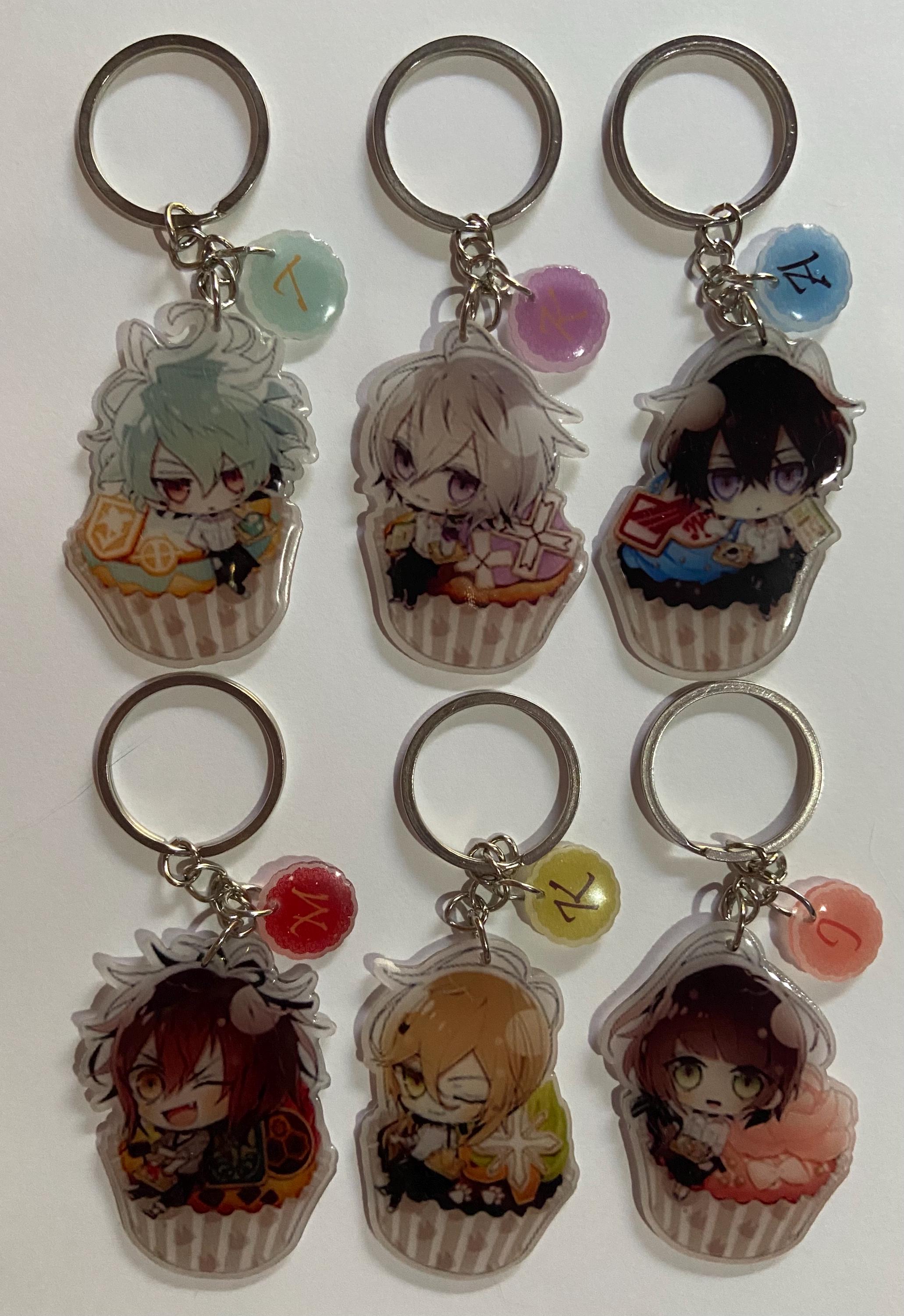 Chibi Necklace Keychain X Malice Keychain Cxm Double-sided