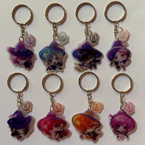 Llavero chibi Cendrillon Palika otome kashika Ela Ulen Natra Rindo Shien Klone Halli
