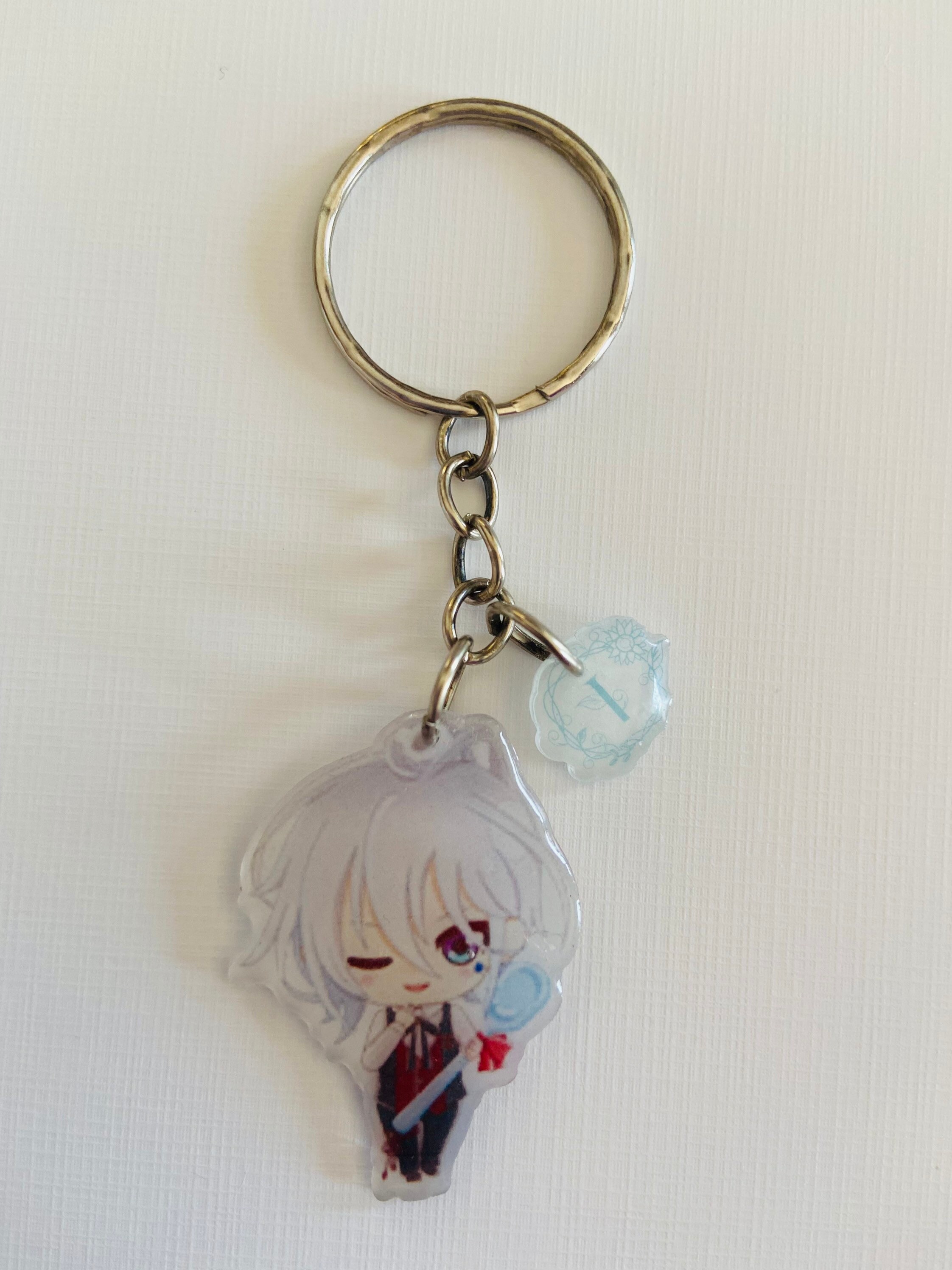Amnesia Memories Spring Festival Chibi Keychain Double-sided