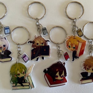 Amnesia otome anime manga otomate books Ikki Ukyo Orion Shin Toma Kent acrylic keychain memories later crowd world