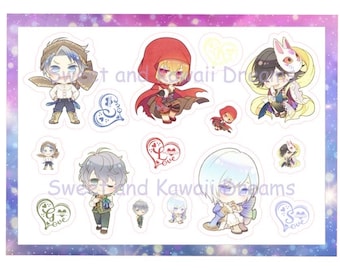 Otome Game Anime Taisho x Alice Stickers