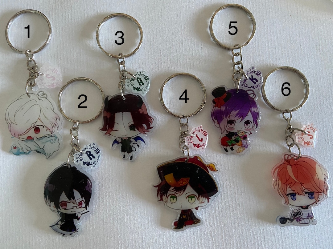 Diabolik Lovers Chibi Keychain Otome Manga Anime Acrylic Subaru