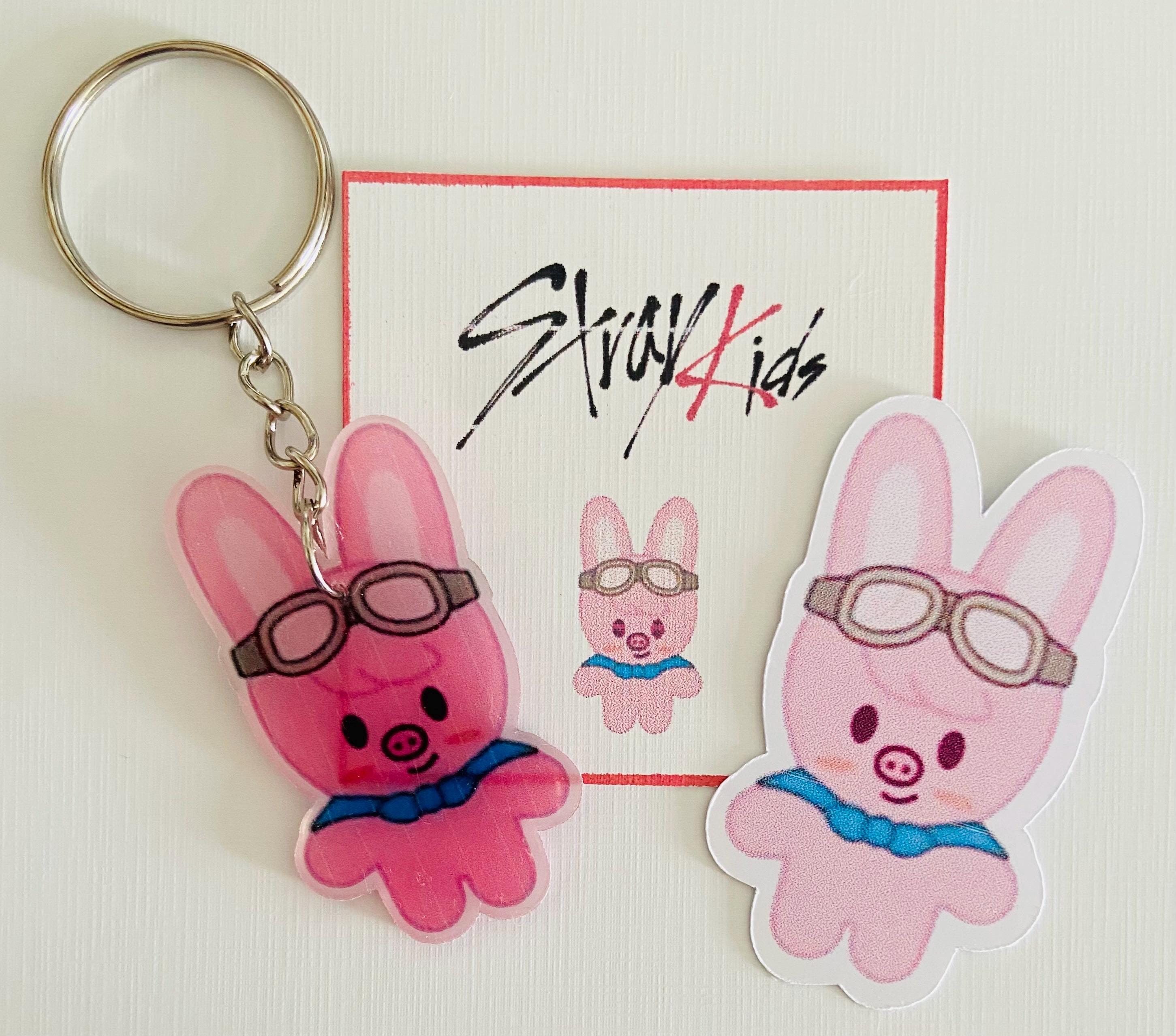 Keychains Stray Skz Skzoo Jiniret Foxi N.y Leebit Bbokari Wolf