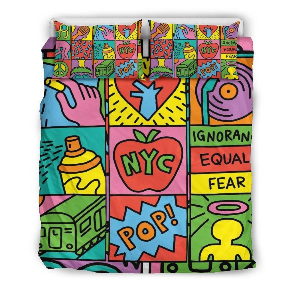 Keith Haring Bedding sets Bedroom Decor