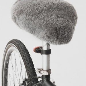 Sheepskin Bike Seat Covers Etsy