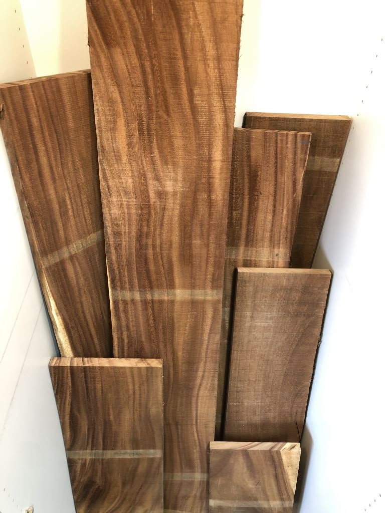 Exotic Lumber PACK, Parota Wood - Hardwood Lumber - Craft Lumber - Ho…