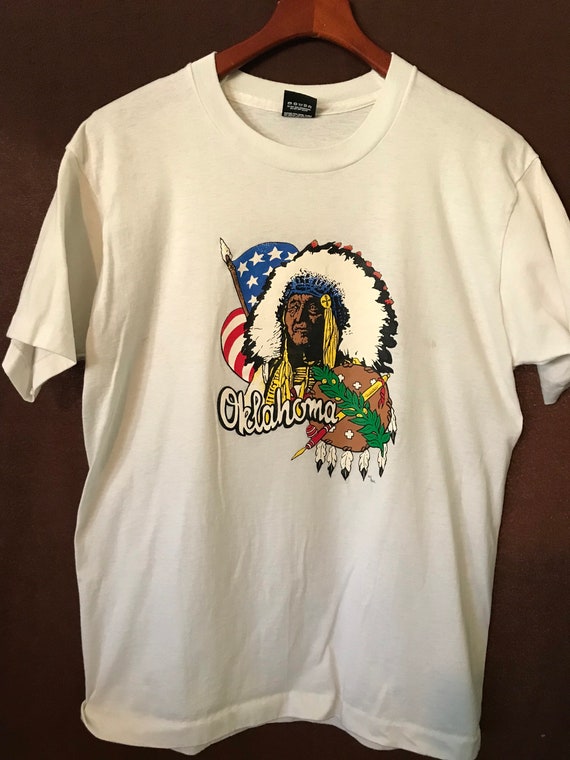 Vintage Oklahoma t shirt 1990s - image 1