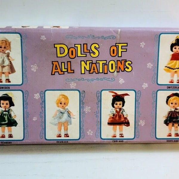 Vintage Doll of All Nations Pellizco Etsy