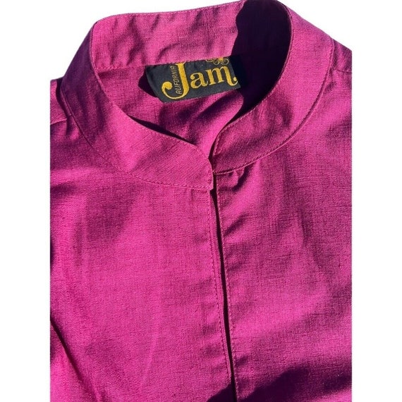 Vintage 70s/80s Pink Jam California Open Blazer P… - image 4