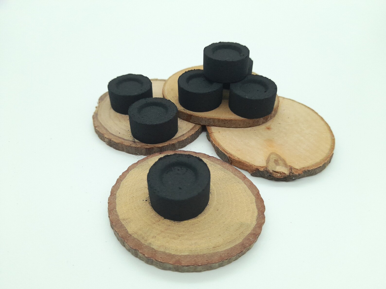 Charcoal disc for incense Quick light Big duration 22mm Etsy