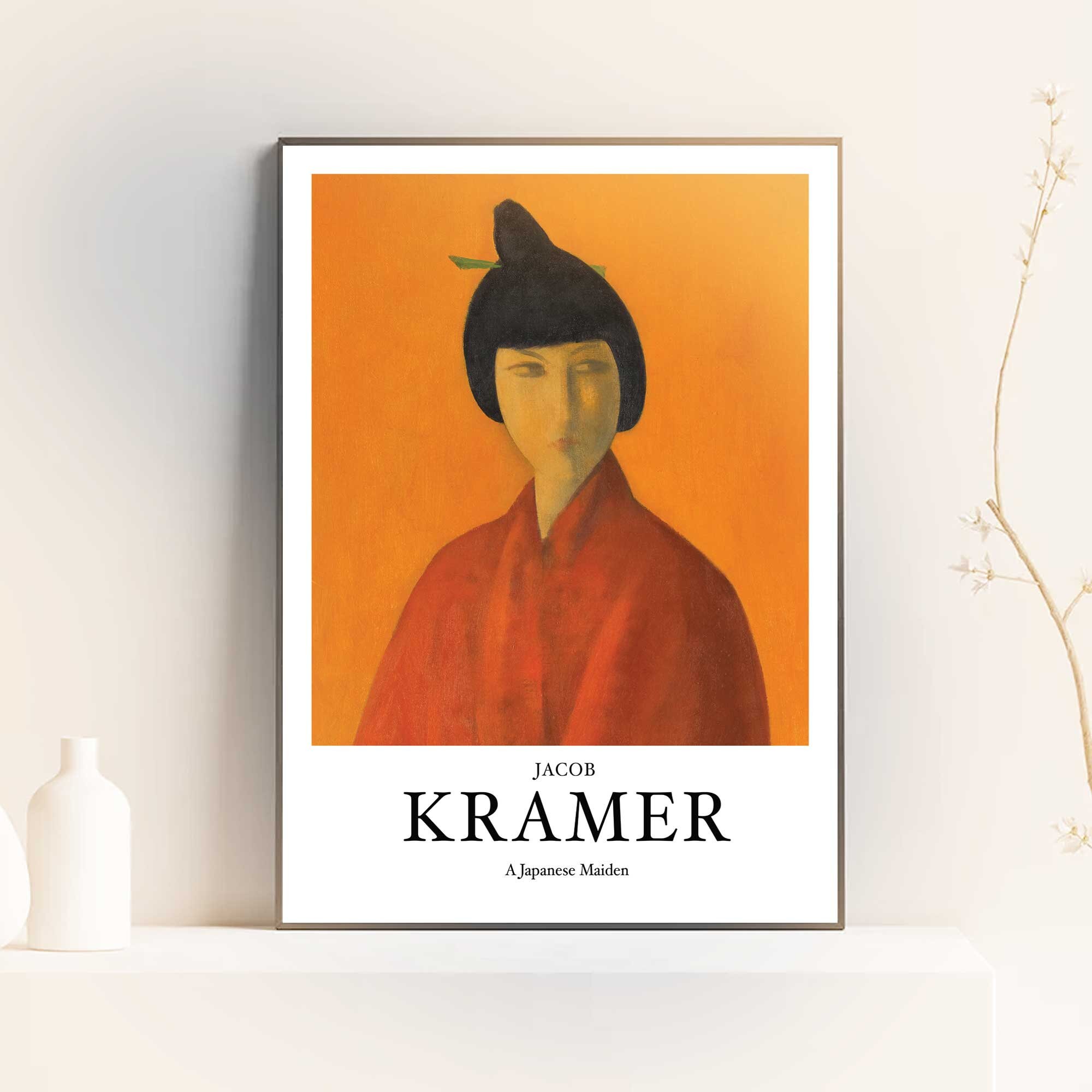 Vintage Japanese Wall Art | Japanese Printable Poster | Downloadable Print | Rustiq Art Painting | Home Decor | Special Gift | AKOB KRAMER
