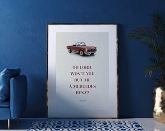 Arte mural digital con letras de canciones personalizadas, póster de tu canción favorita, letras de canciones imprimibles, regalo, descargable, rock, música, mejor, hogar, decoración, coche