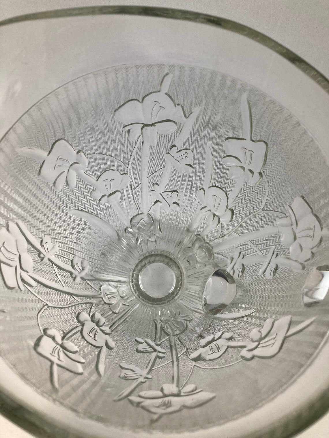 Iris and Herringbone Glass Co. 56oz 9 Pitcher Clear Etsy