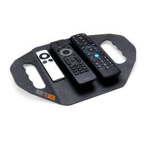 The RemoteDeck is the Ultimate Solution to Organize, Store, Access and Use All of Your Remotes FREE SHIPPING in USA Black Medium (12.5")