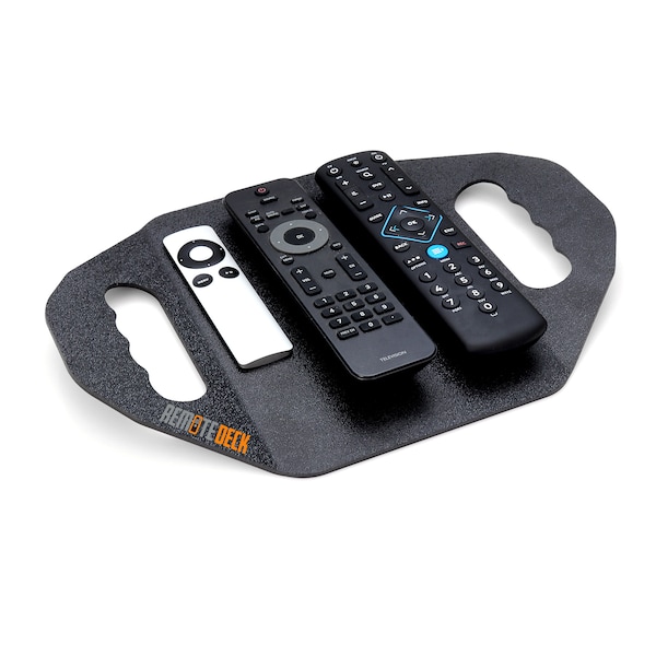 The RemoteDeck is the Ultimate Solution to Organize, Store, Access and Use All of Your Remotes!- FREE SHIPPING in USA