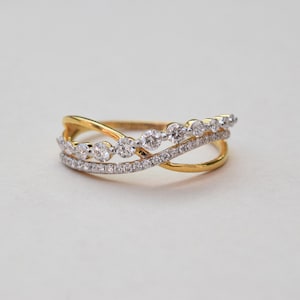 14k Gold, Diamond Cluster Ring,Diamond Stacking Ring, Diamond Proposal ring, Diamond engagement Ring, Diamond Wedding Ring, Statement ring.
