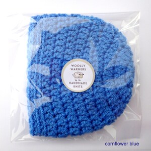 Baby Hat, Knitted Hospital Hat, Crochet Baby Beanie Hat, Premature Hospital Hat, Baby Gift, Boy / Girl Newborn / 0-3 months Baby Shower Gift image 3