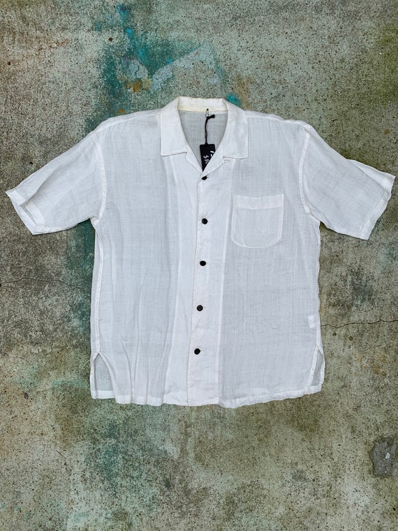 Vintage Linen Campshirt