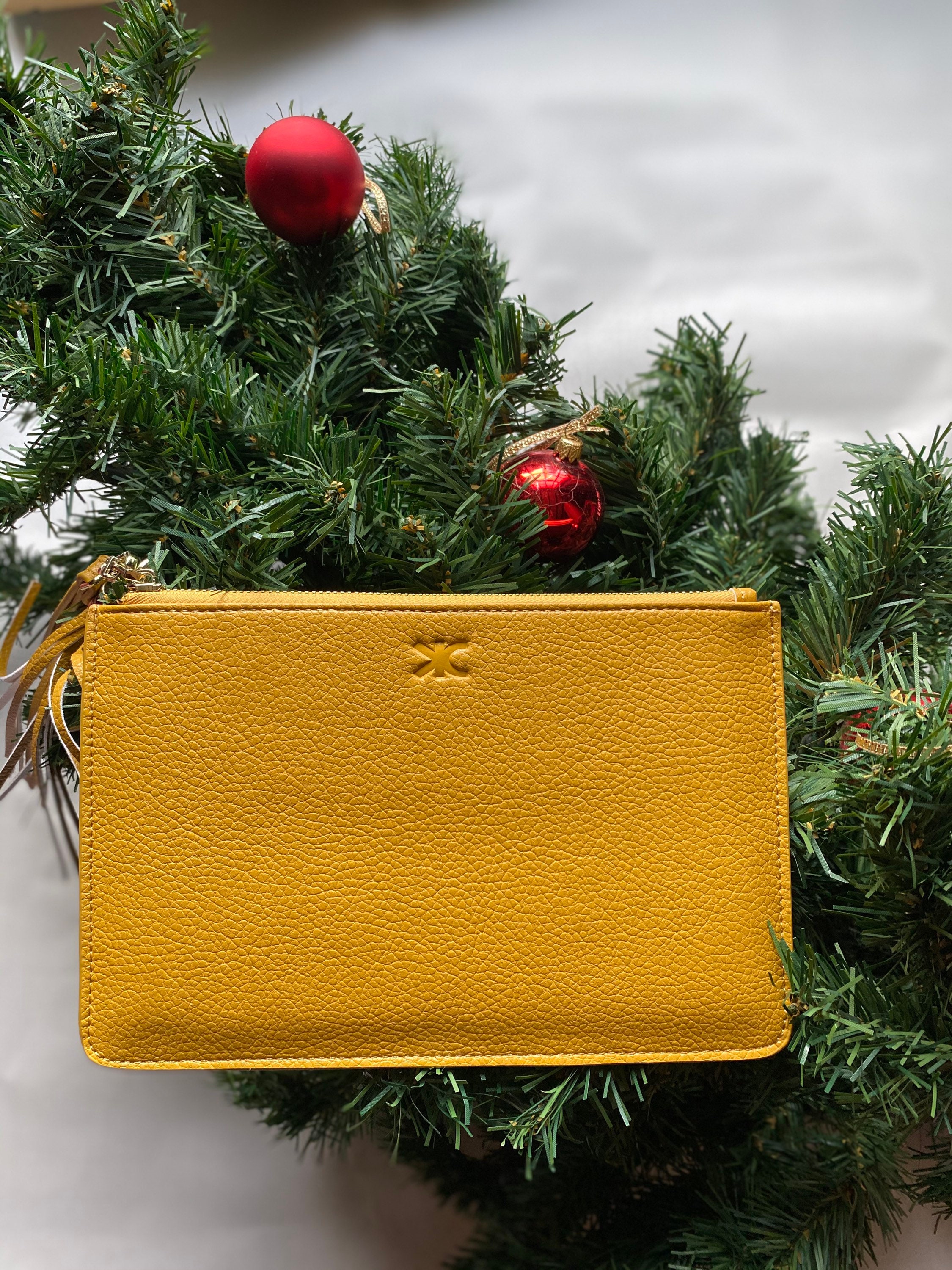 Mustard Yellow Clutch Bag Etsy UK