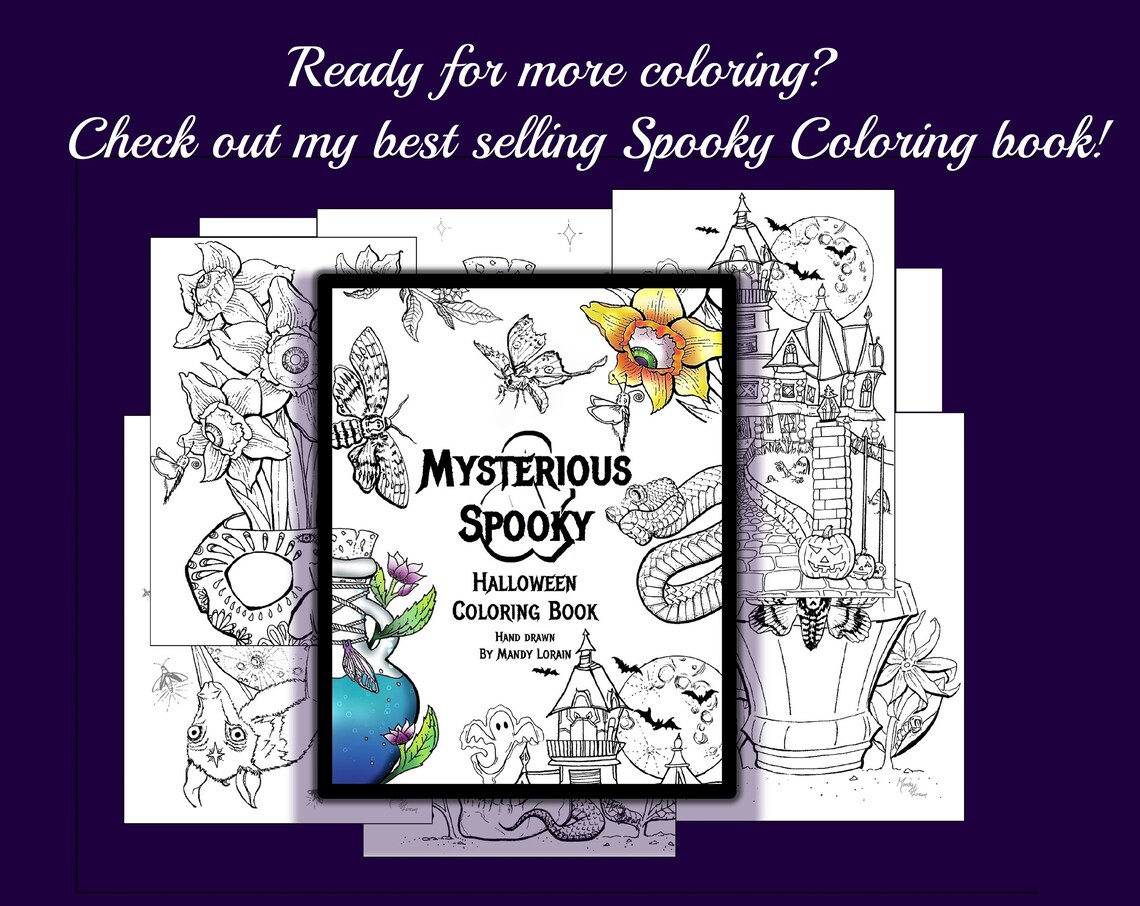 Summer Vibes Coloring Book, Bee Coloring, Printable Adult Coloring Book