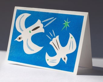 Flying Birds - Greeting Cards