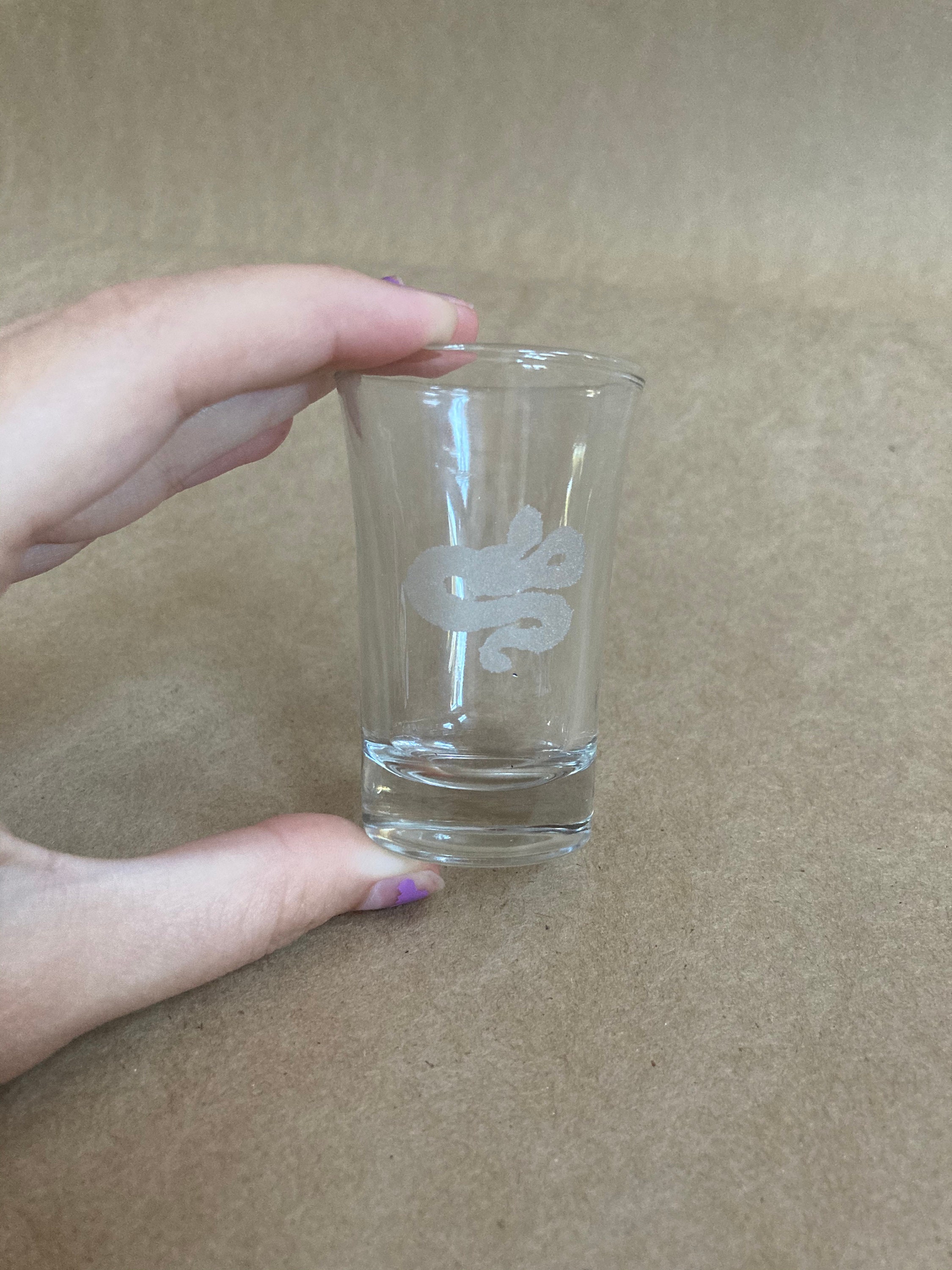 Etched shot glasses Etsy