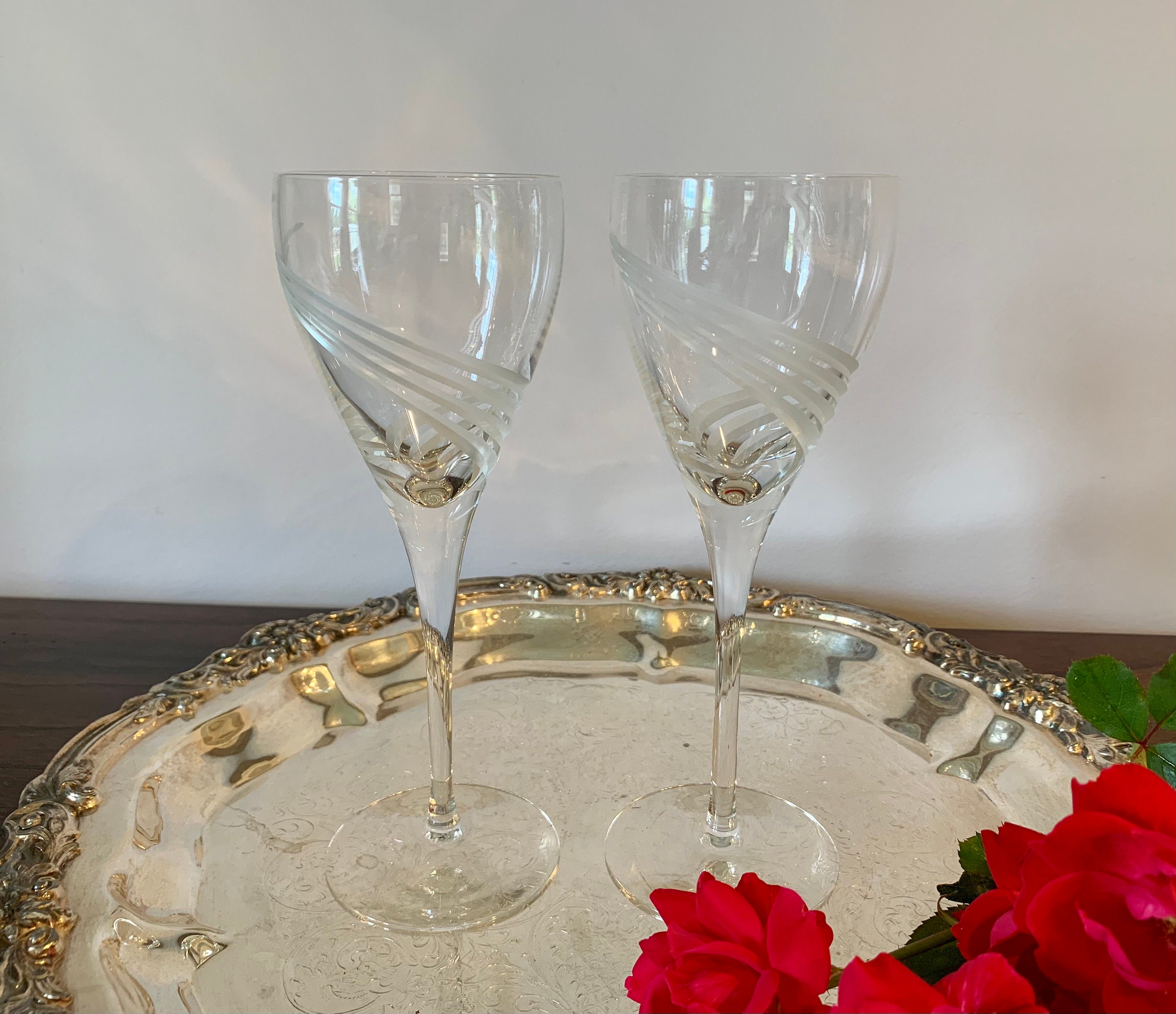 lenox crystal champagne flutes